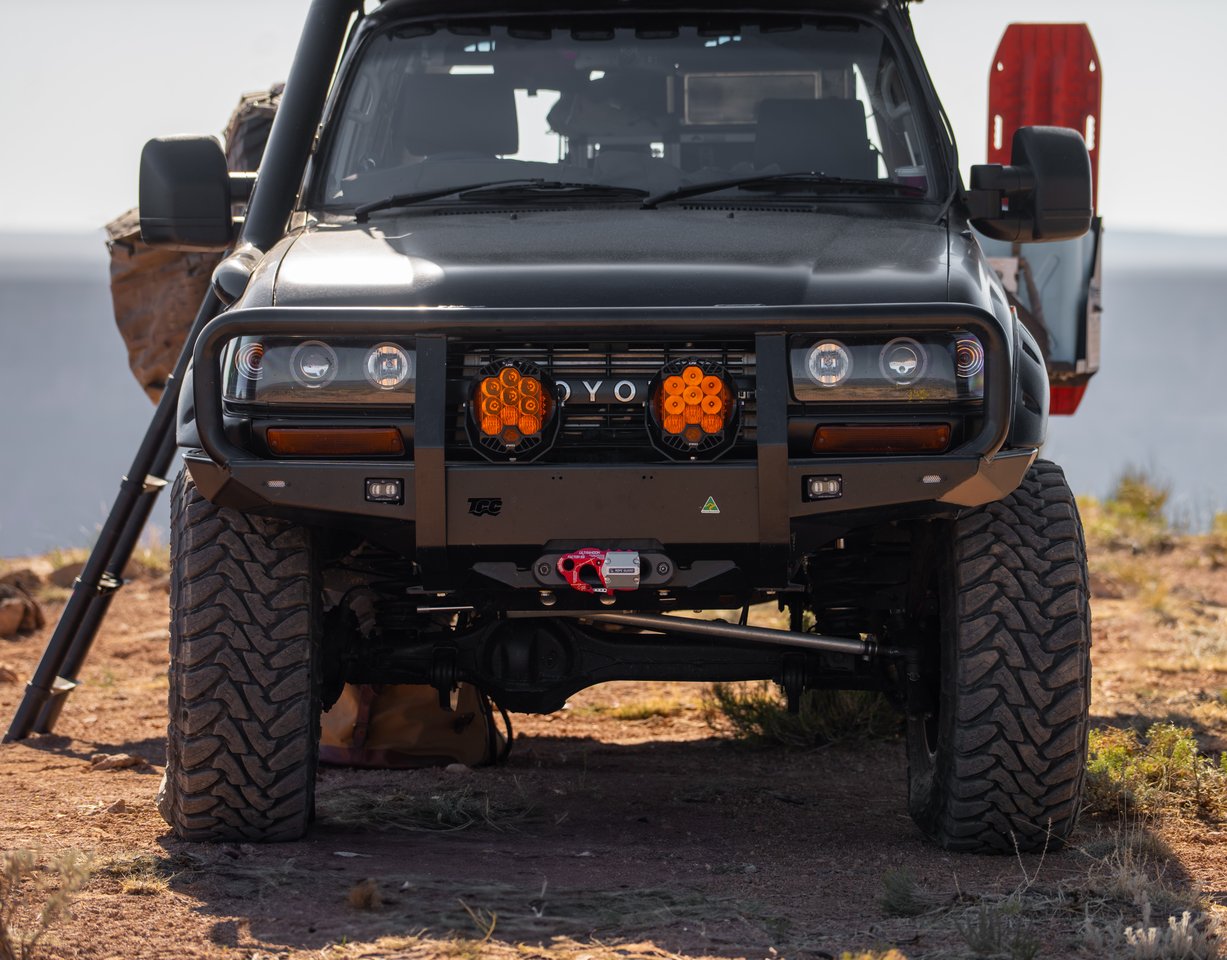 Toyota Land Cruiser 80 Series - High Clearance Steel Full Hoop